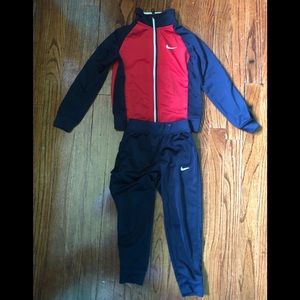 Nike Blue red and white outfit